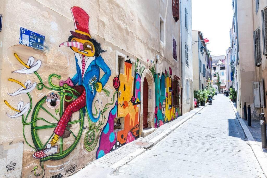 La Piboule - Au Coeur Du Panier T2 -39M2 Leilighet Marseille Eksteriør bilde