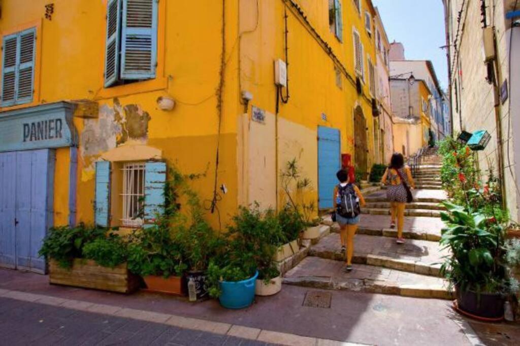 La Piboule - Au Coeur Du Panier T2 -39M2 Leilighet Marseille Eksteriør bilde