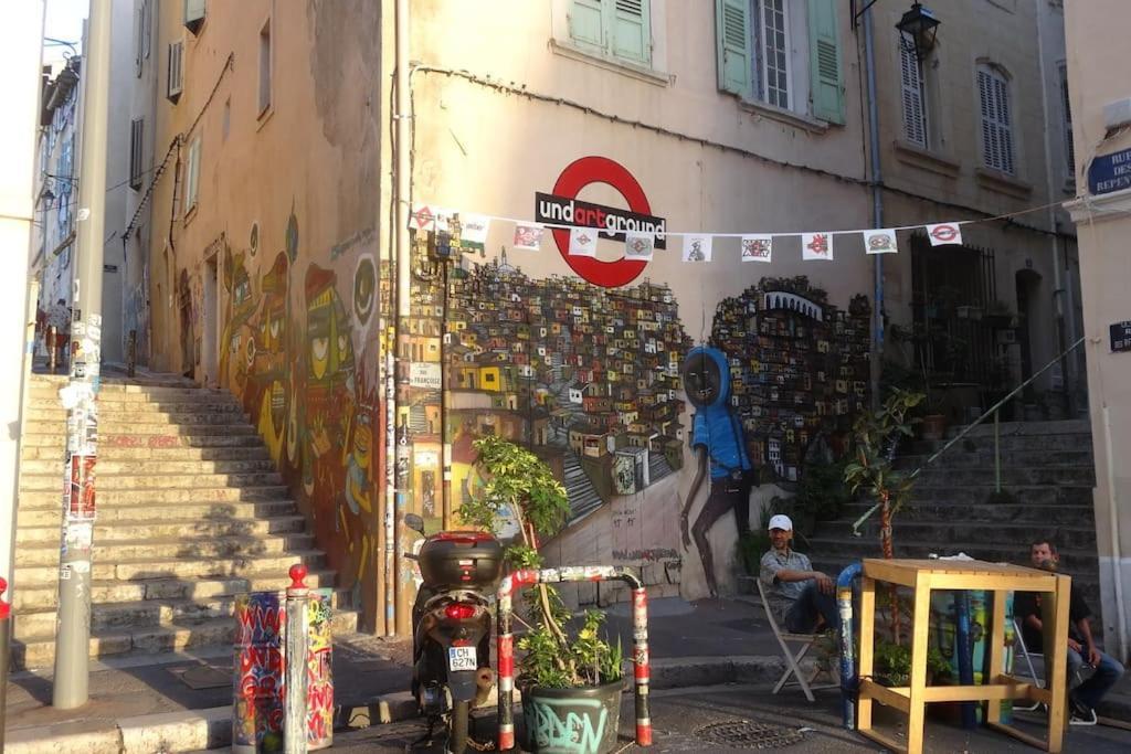La Piboule - Au Coeur Du Panier T2 -39M2 Leilighet Marseille Eksteriør bilde